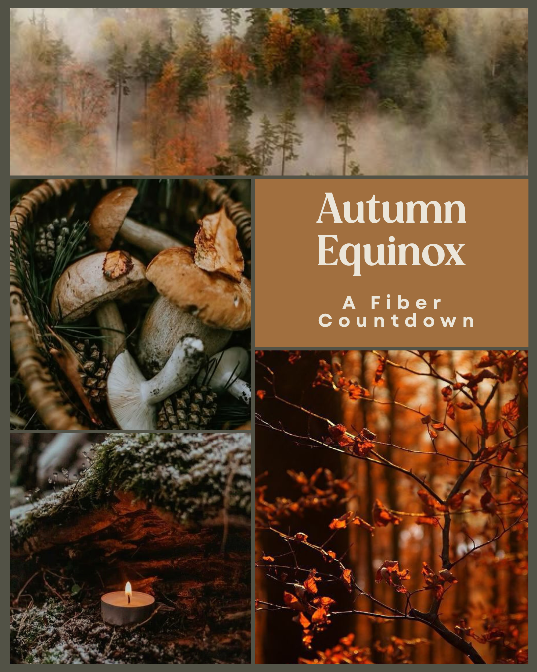 Autumn Equinox - Fiber Countdown (Ready to Ship)