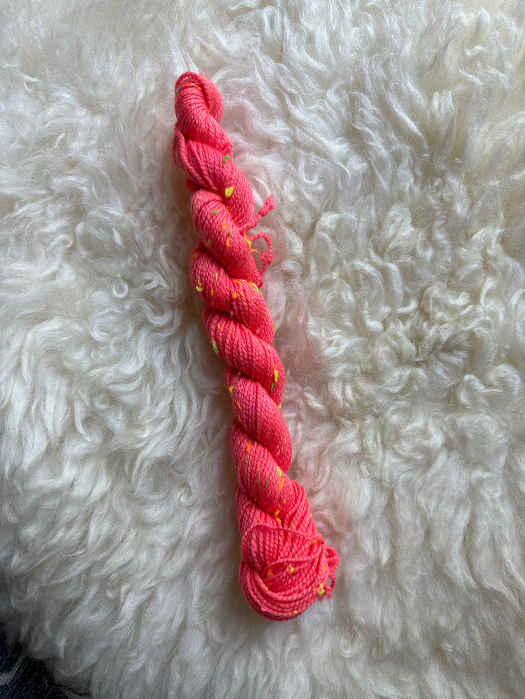 Neon Tweed Sock Mini Skeins - Ready to Ship